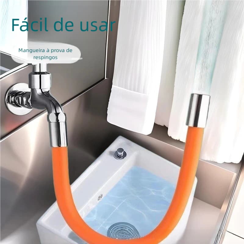 Mangueira de Silicone Extensora Flexível - Torneira, 20-30-50 cm