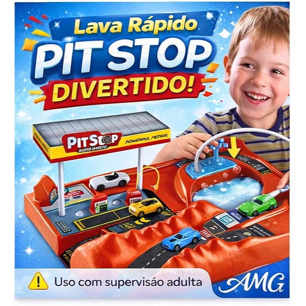 Brinquedo Pista Corrida Infantil Com Carrinhos Miniatura Pista Divertida Colorida Lava Rápido