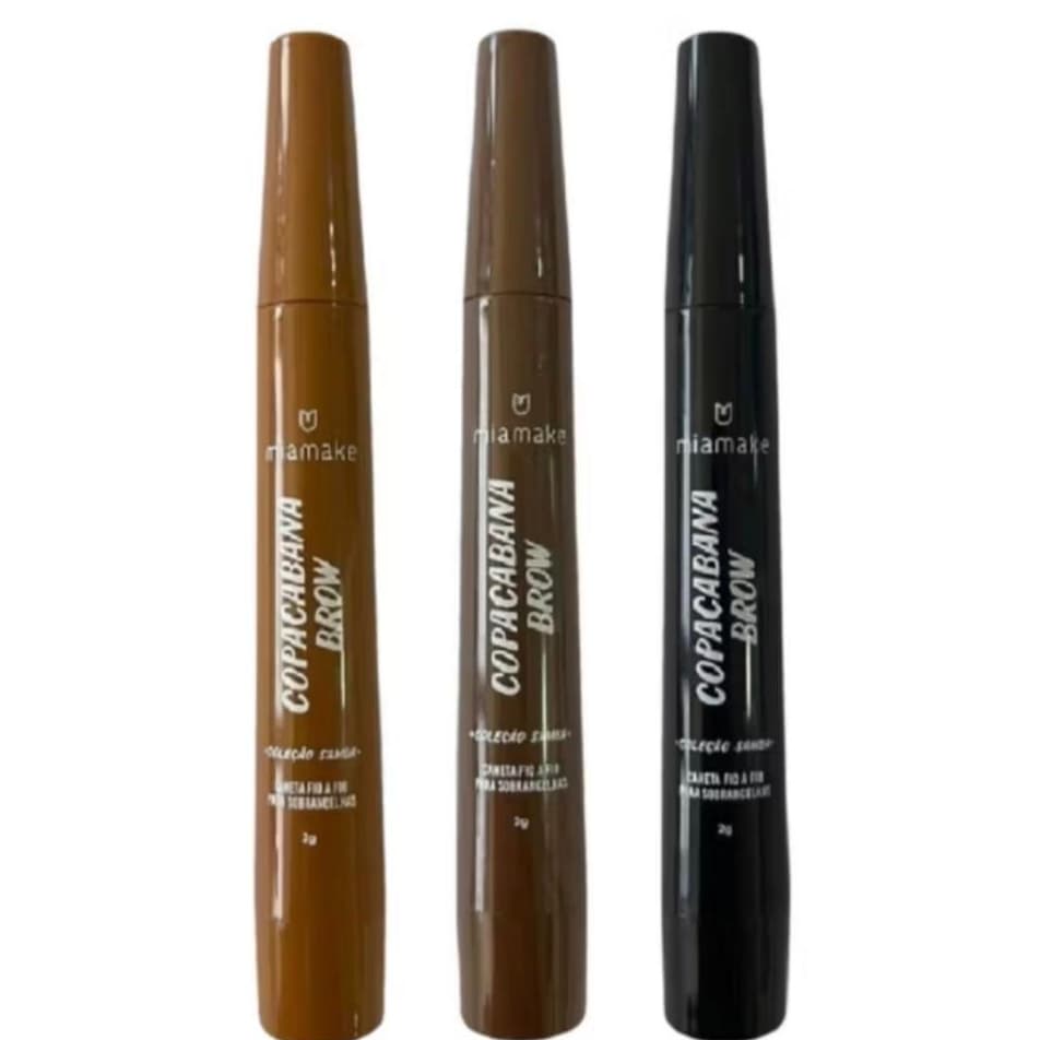 Caneta de Sobrancelha Fio a Fio Brow Copacabana Mia Make