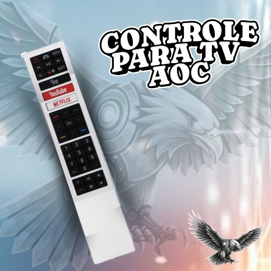 Controle para TVs AOC LED e 4K 7411