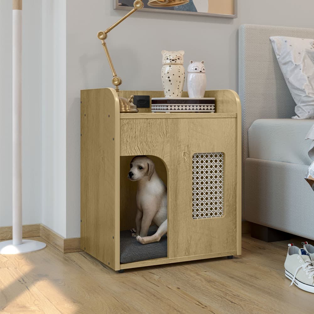 Mesa de Cabeceira Casinha Para Pet Quarto Cachorro/Gato - SSX Multicoisas