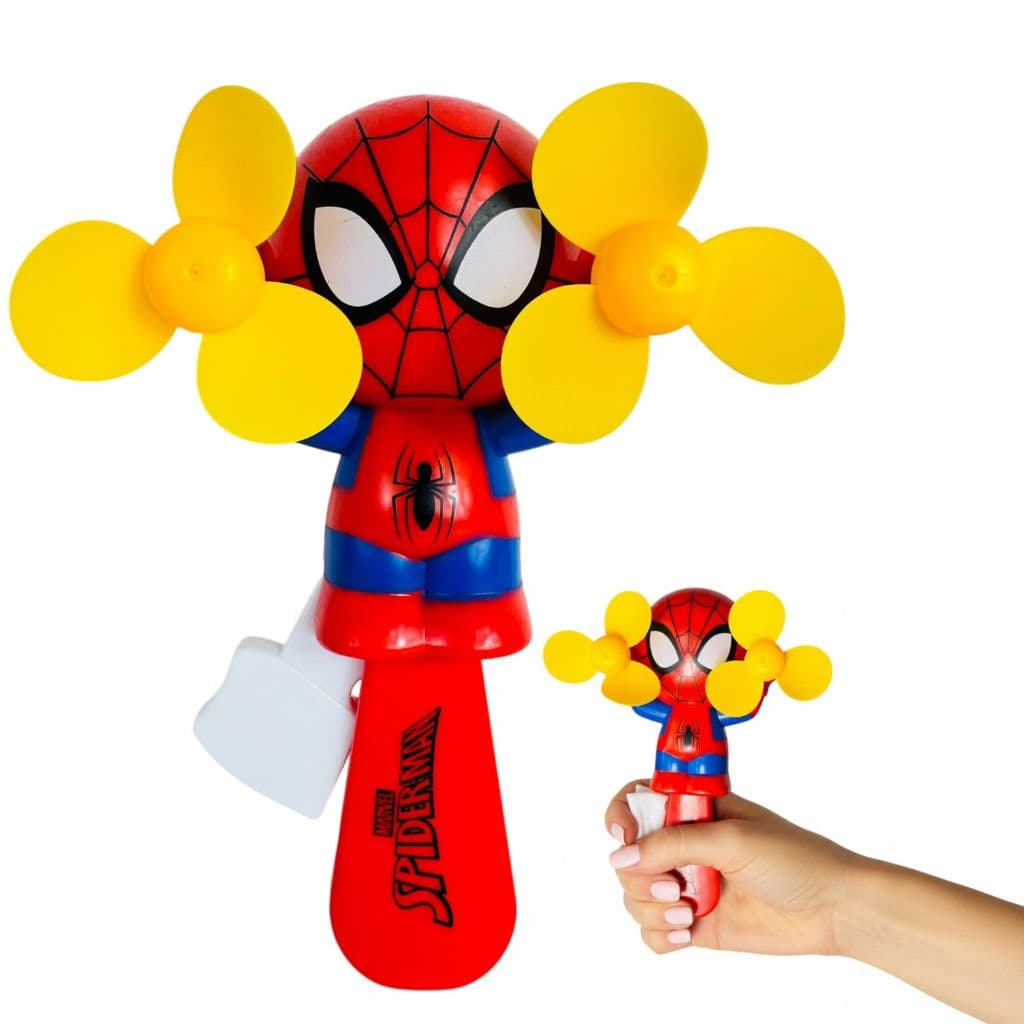 Ventilador Infantil Do Homem Aranha Marvel Brinquedo Menino Infantil