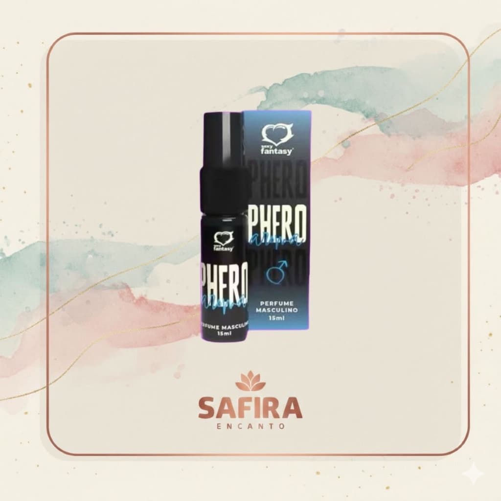 Perfume Afrodisíaco Phero Masculino Para Atrair Mulheres 15ML