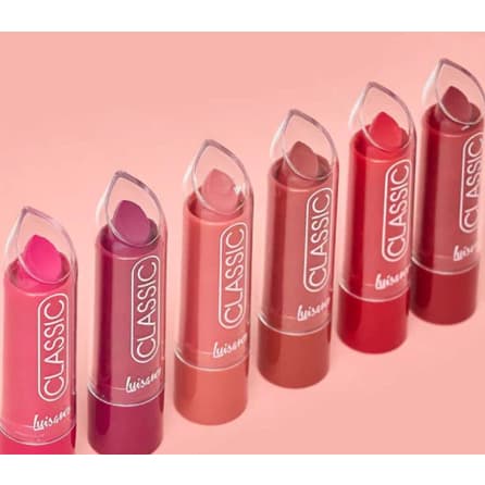 Batom Classic Lipstick Luisance 6 Cores--L3205