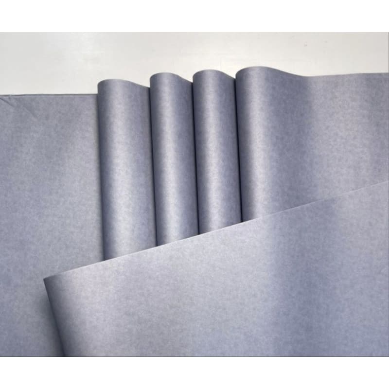 Papel de Seda Cinza Medio - 50x35 pct 50 folhas ou 100 folhas