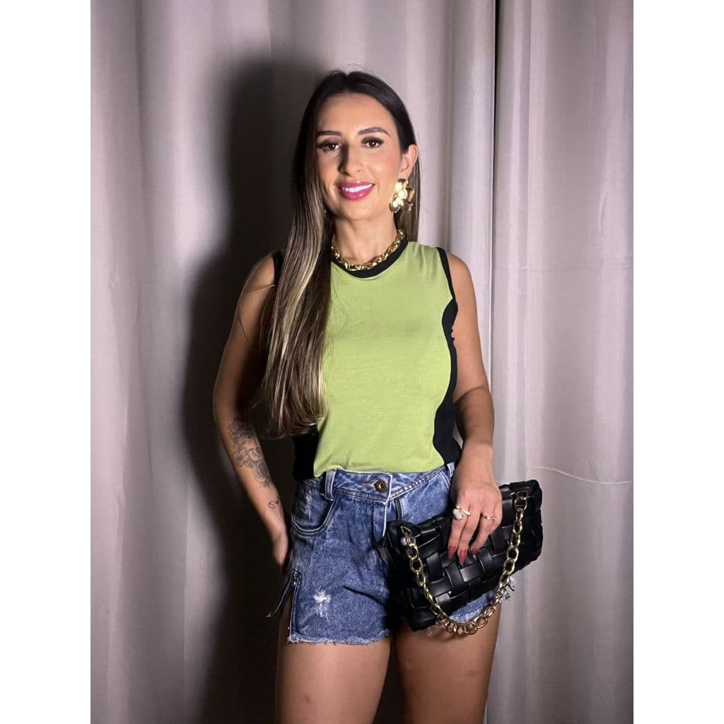 Kit 3 Regatas Femininas Tecido Leve Confortável Promoção Pronta Entrega!! Veste 38 ao 42