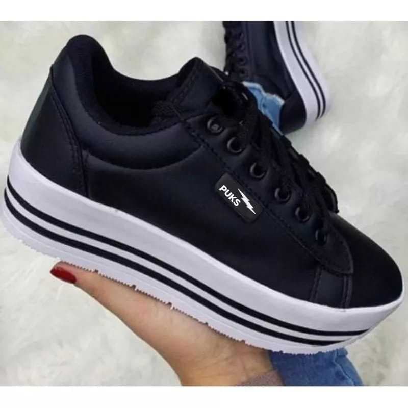 Tênis feminino Mais vendido lançamento novidade leve confortável PUKS plataforma top!