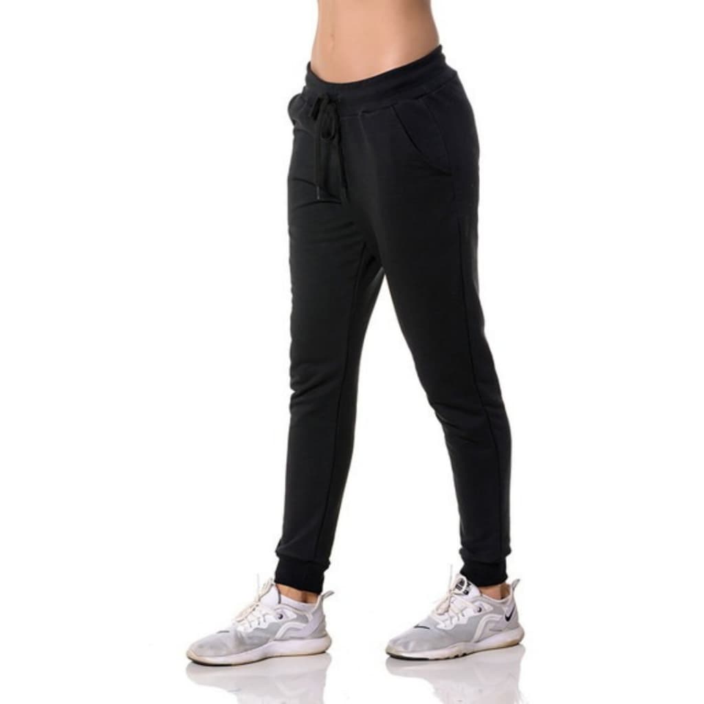 Calça feminina moletom calça Jogger grossa cos alto veluda por dentro conjunto moletom calça de frio