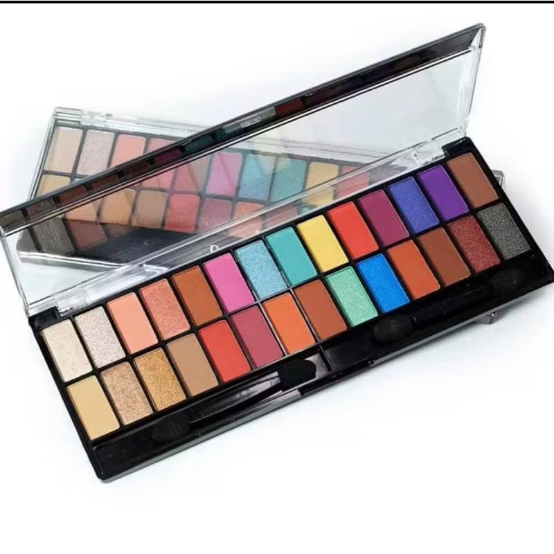 Paleta de Maquiagem 28 Cores Profissional Make Prova d’Água Longa Duração Alta Pigmentação cor linda
