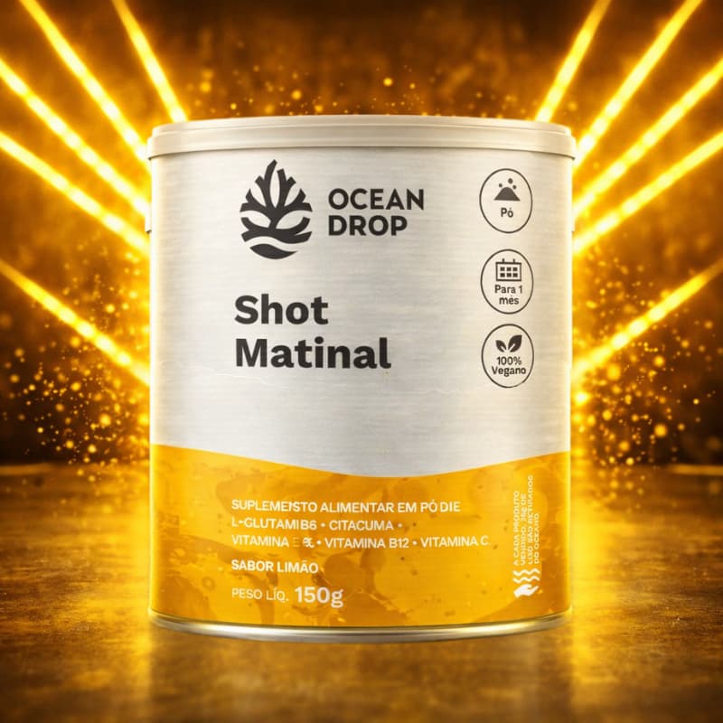 Shot Matinal Ocean Drop Gostoso 150g Barato Saudável