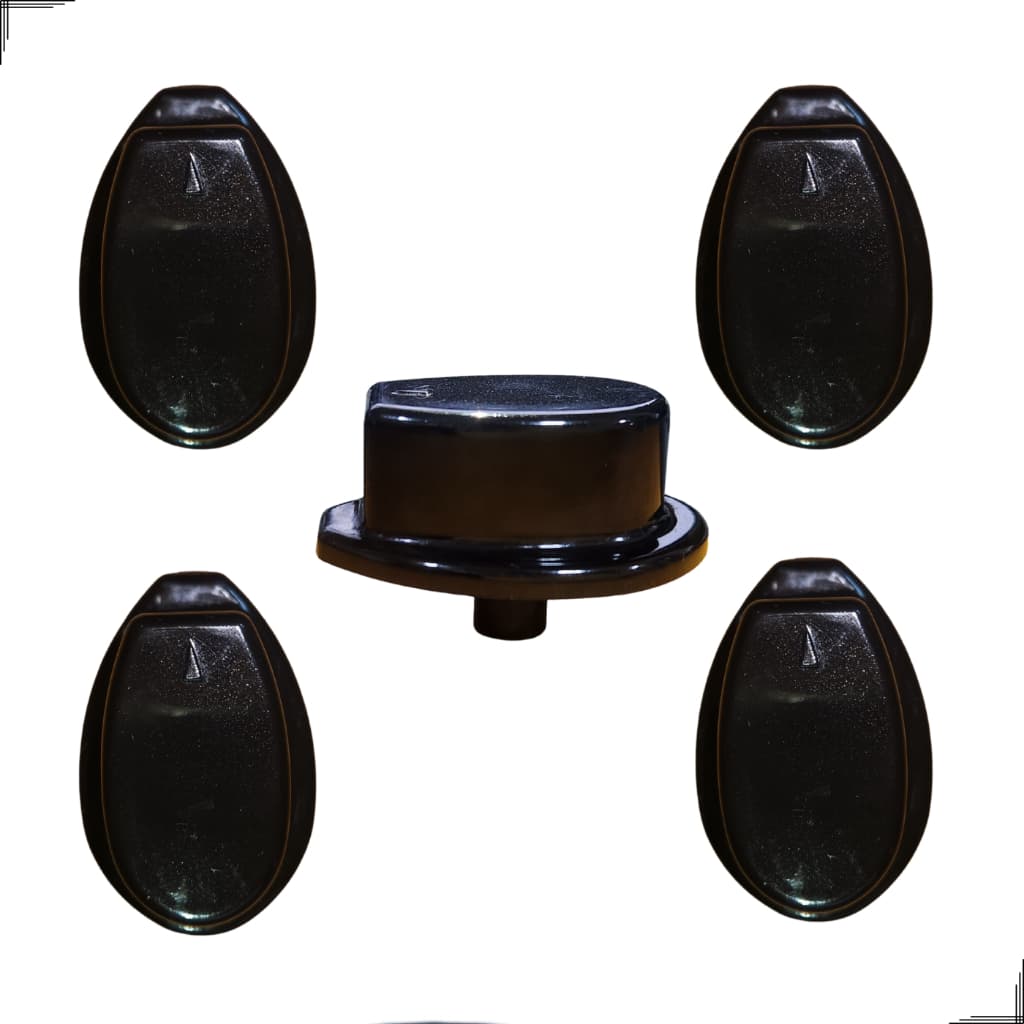 Botão para Fogão de mesa Cooktop Chamalux Tedge Chamalar 5 Peças varias marcas - conferir medidas