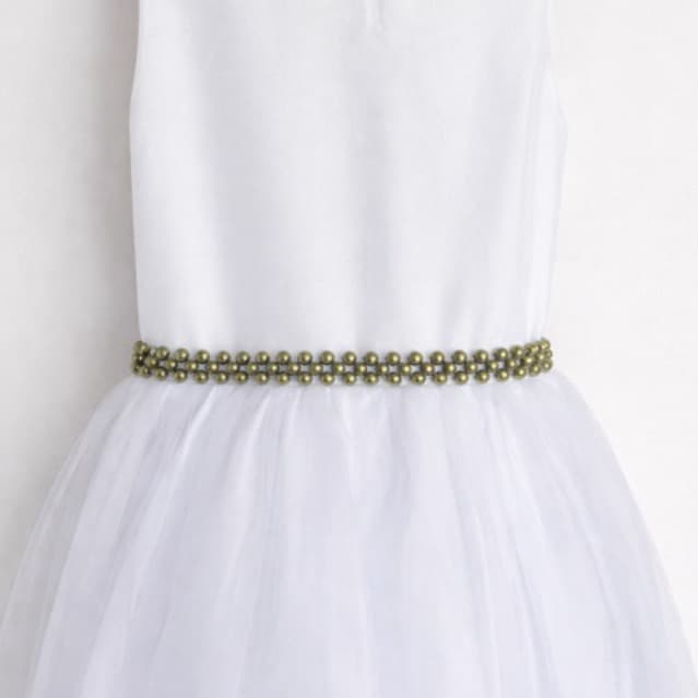Cintos Pérola abs  8mm Acessório para festa  Branco 27 cores REF4206