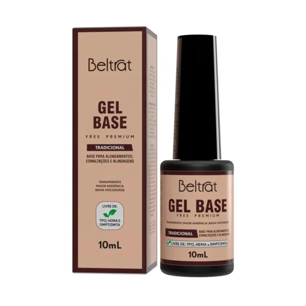 Gel Base Clear Free Premium S/ Tpo Hema 10ml - Beltrat Gel Base + Clear!
