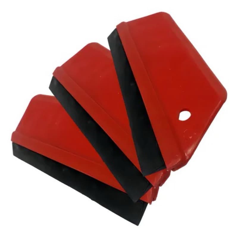 Kit 3 Aplicadores de Rejunte 15cm Deplasti Espátula Profissional para Piso Azulejo Porcelanato Acabamento