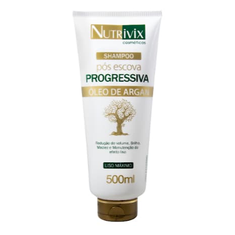 Shampoo Óleo De Argan 500ml - Nutrivix Cosméticos