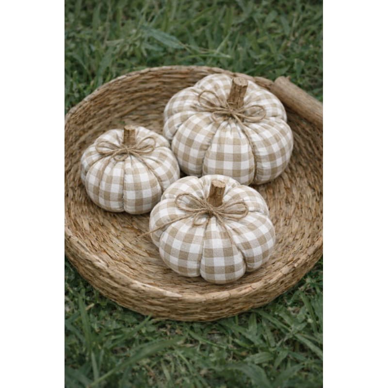 KIT 3 ABÓBORAS FARMHOUSE DECORAÇÃO FAZENDA DECORAÇÃO RÚSTICA PUMPKIN