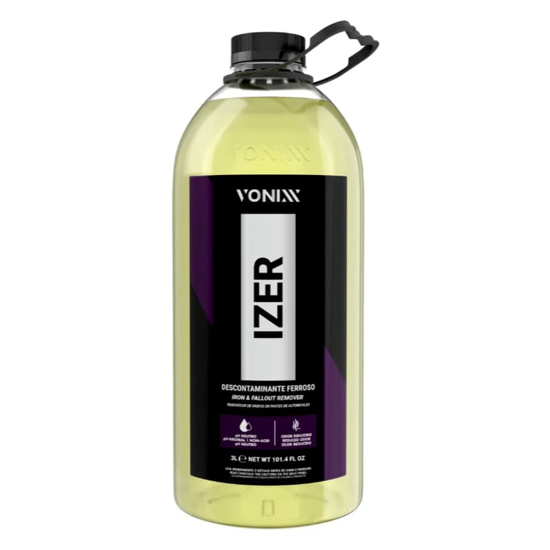 Limpa Rodas Izer Vonixx 3 Litros Descontaminante Ferroso