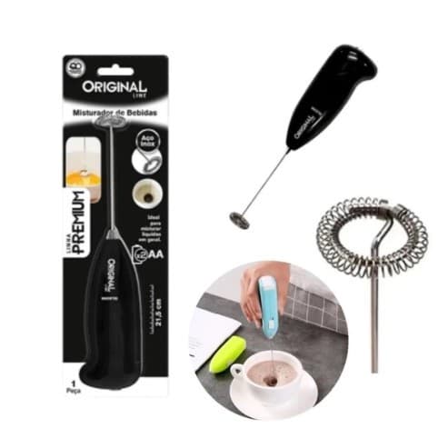 Mini Misturador Batedor Mixer Elétrico Para Claras de Ovos Leite Café Cores Sortidas Utensílios de Cozinha Pilha