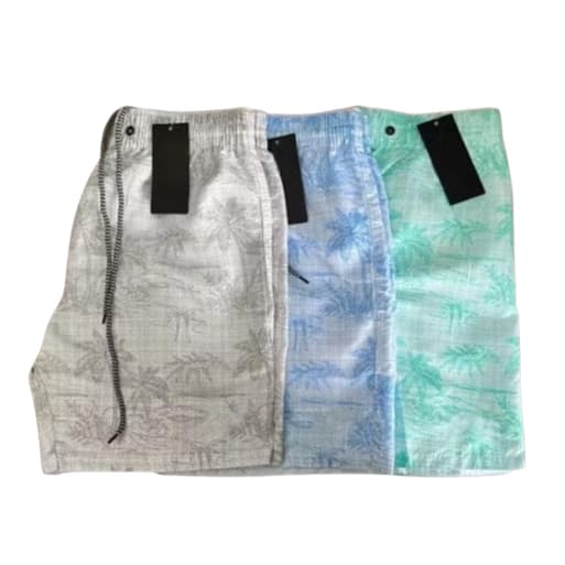 Short Tactel Masculino Mauricinho Adulto Praia Piscina Academia Bermuda Verão Secagem Rápida pronto para entrega