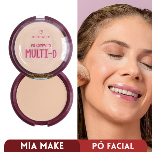 Mia Make Pó Compacto Multi-D 12g