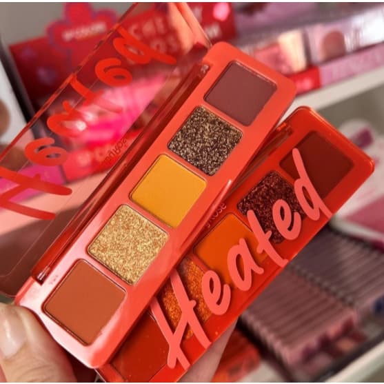 Paleta De Sombras Heated - Ruby Rose - 5 Cores