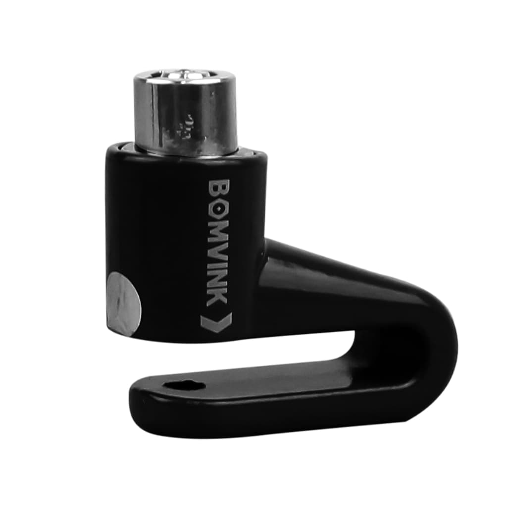 Trava de Disco Bloqueio Bike Moto Anti Furto Liga metálica Resistente 2 Chaves