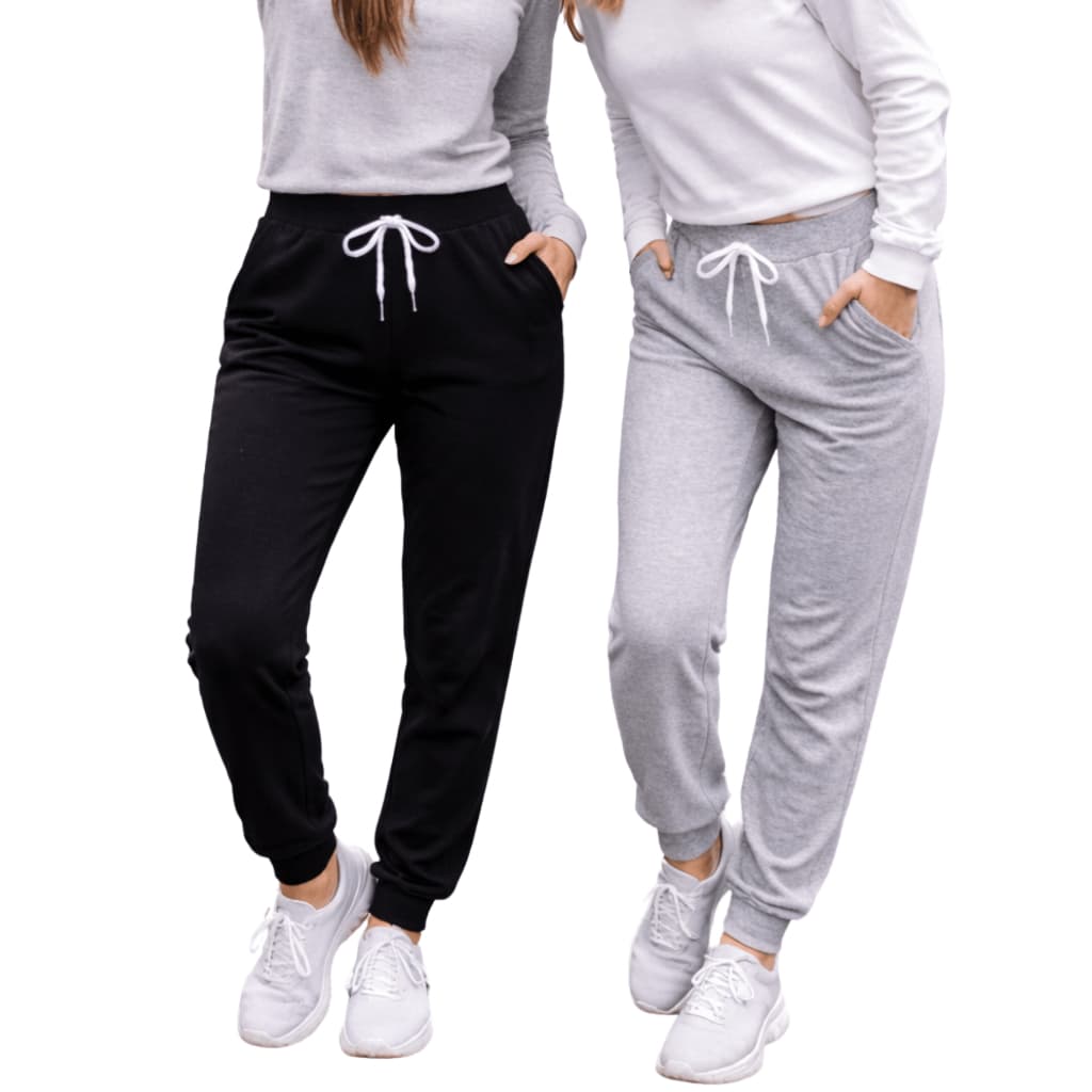 Calça Feminina Moletom Moda Casual Elegante moda Inverno 2026 com 2 Bolso - Promoção 1 ou 2 Peças
