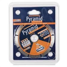 kit com 6 Discos Diamantado Segmentado 4.1/2 Polegadas 110 MM Furo 22mm Corte Seco