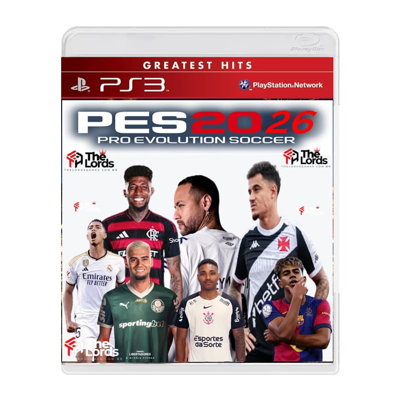 PES 2026 Ps3 midia física - Para quem tem o Hen instalado no ps3.