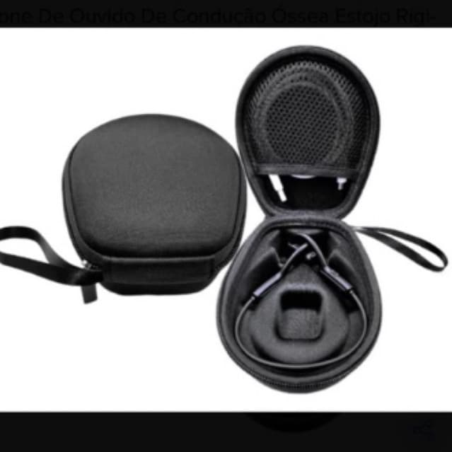 Capa Estojo Portátil para Headphone Fone de ouvido tipo Concha
