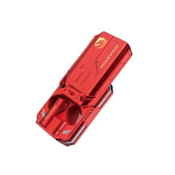 H'maston RS-61 Fone De Ouvido Bluetooth Sem Fio Gamer Com Led E Som De Espa