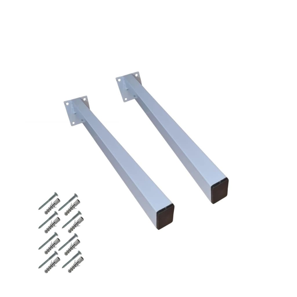 Suporte De Pia 50cm De Parafusar 02 Unidades Grapa Bancada + Kit de Fixação