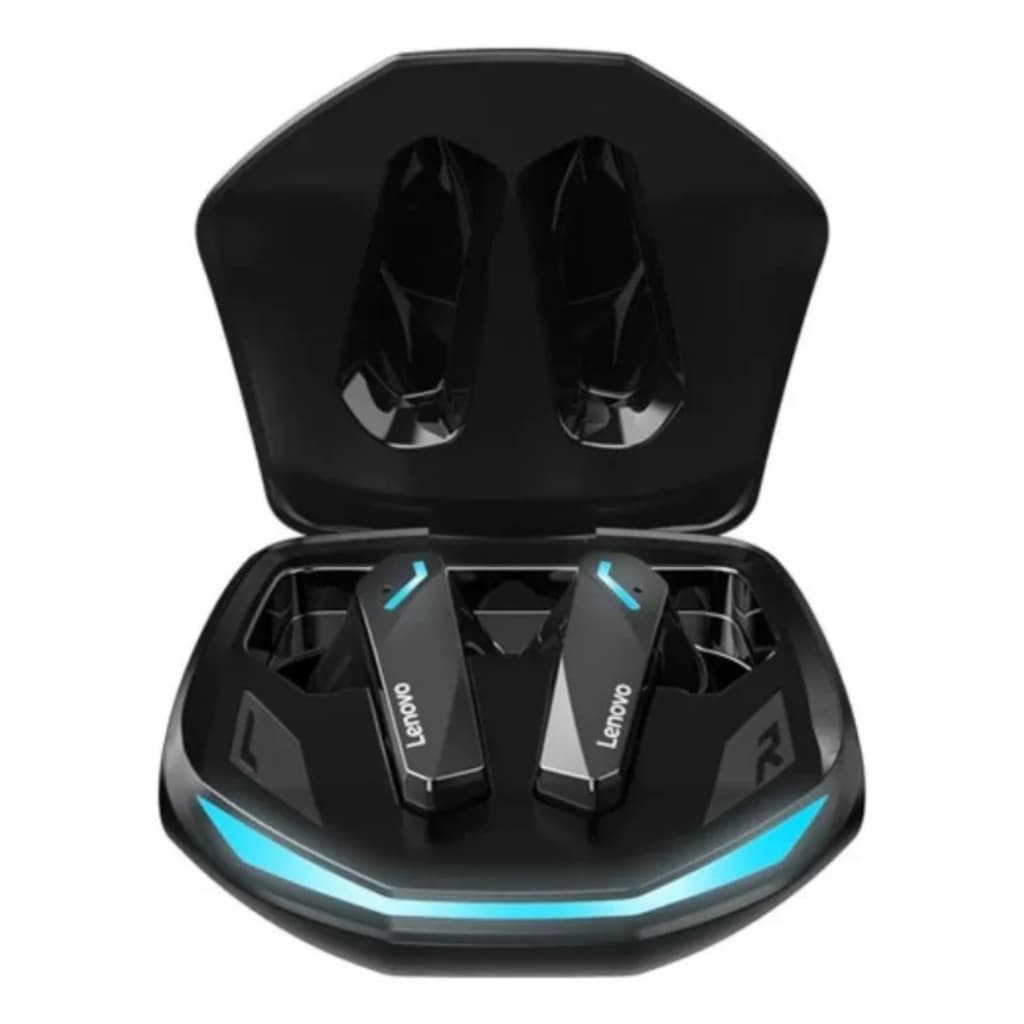 Fone Bluetooth Gamer Lenovo GM2 Pro Original RGB Baixa Latência Microfone HD Para Jogos