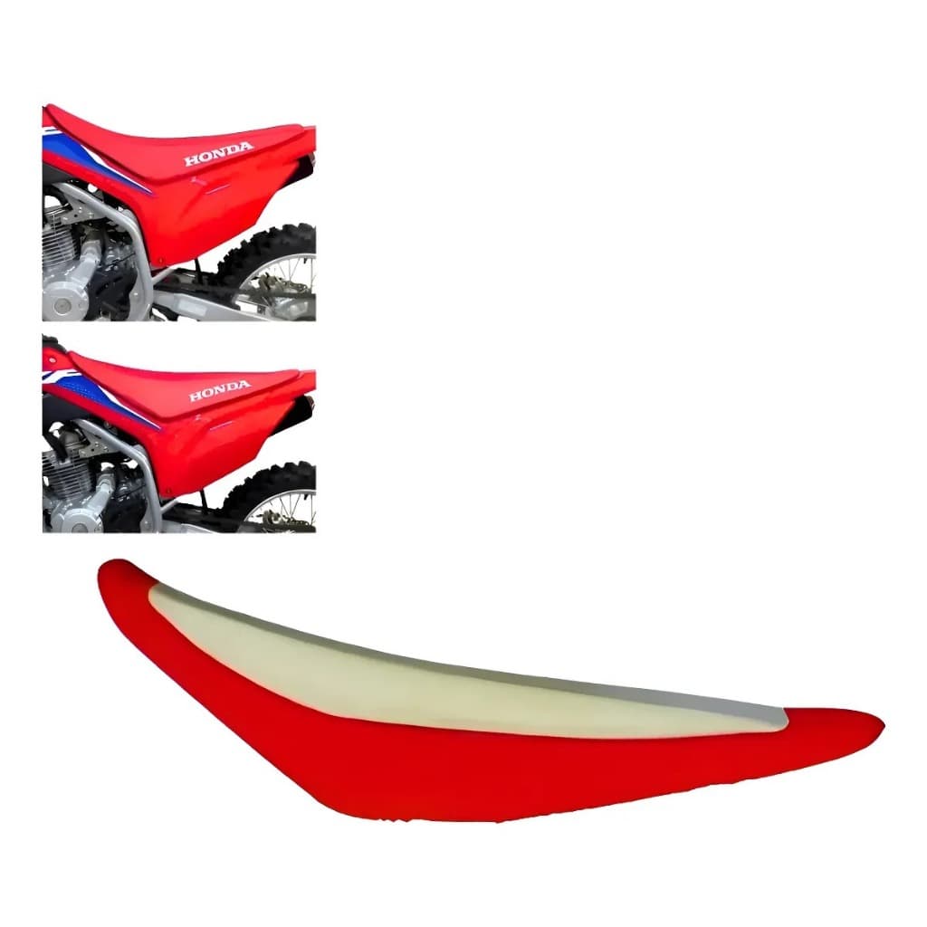espuma sobrepor elevação banco CRF250f CRF300f avtec modelo racing