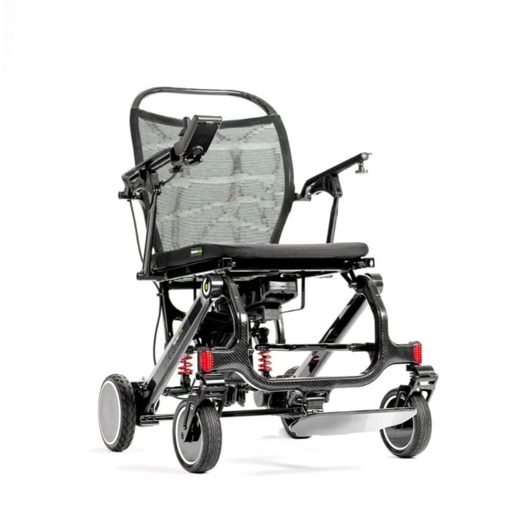 Cadeira De Rodas Motorizada Carbon Power Lite Fibra De Carbono Super Leve