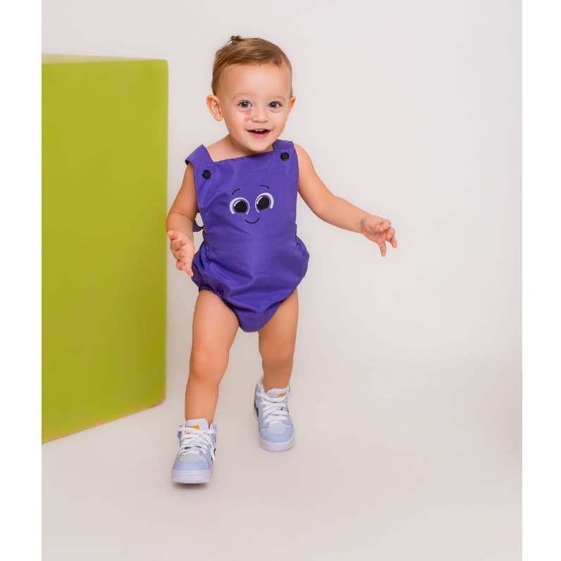 Macaquinho Infantil Menino Mesversario | Roupa de Menino 06 Meses, 08 Meses, 1 Ano, 2 Anos