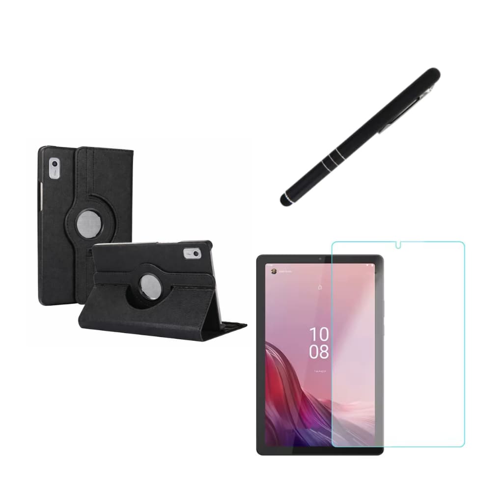 Capa Para Tablet Lenovo M9 Kit Completo Capa + Película + Caneta Touch Screen