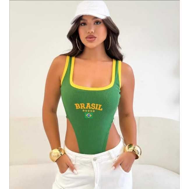 Body Cavado Feminino Brasil com Modelagem que Valoriza a Silhueta