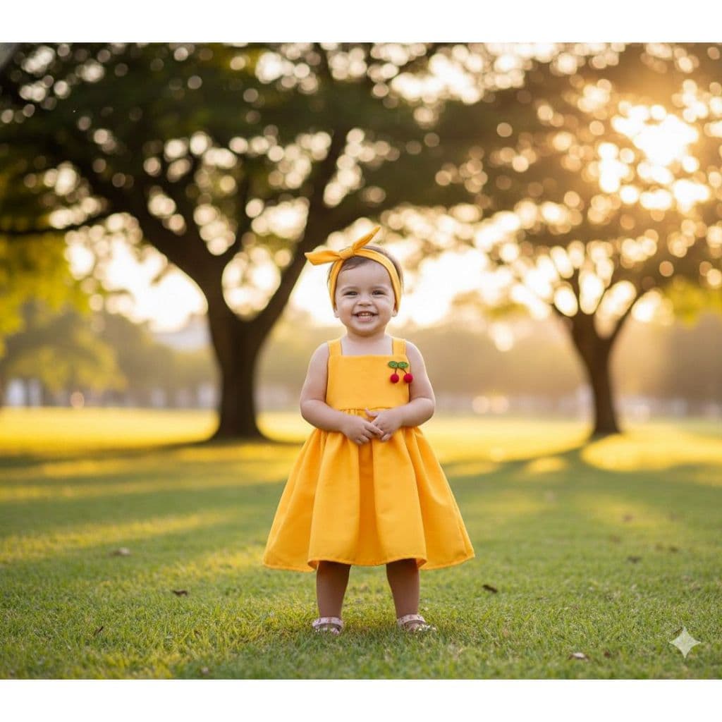 Vestido Infantil Menina 1 Ano e 2 Anos