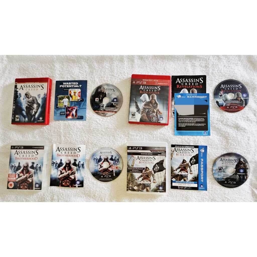 Jogo PS3 Assassins Creed Combo