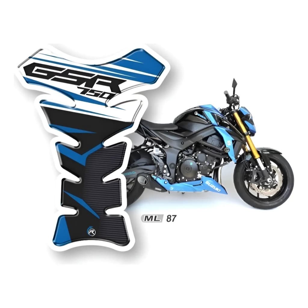 Protetor De Tanque Tankpad Suzuki Gsr 750 Azul