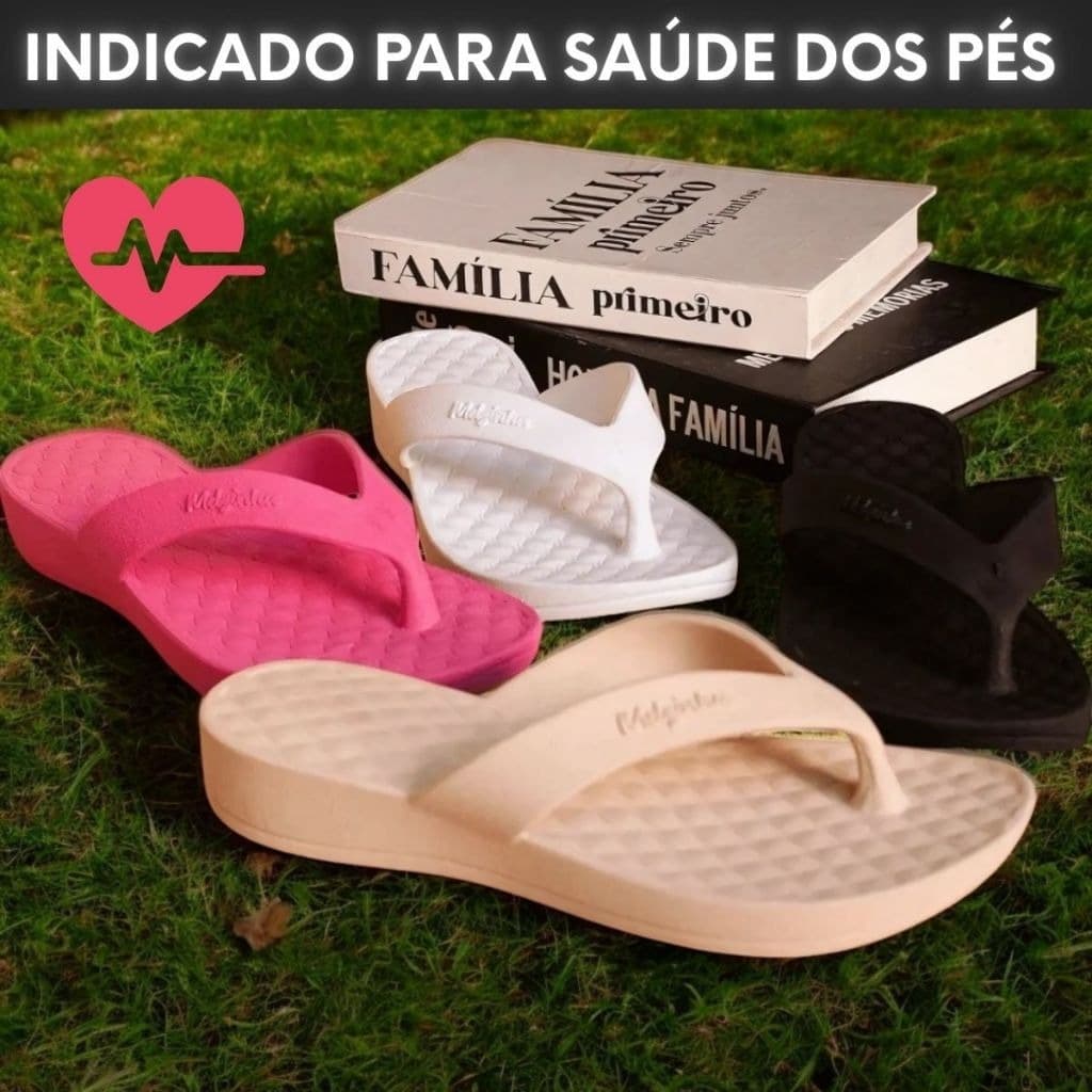 Chinelo Nuvem Feminino para Verão Confortável e Ortopédico