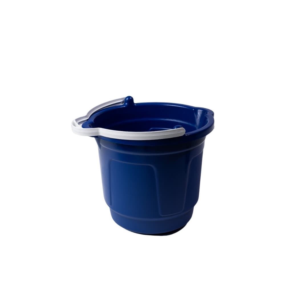 Balde 10l Grande Reforçado Lavanderia Multiuso AZUL-ESCURO