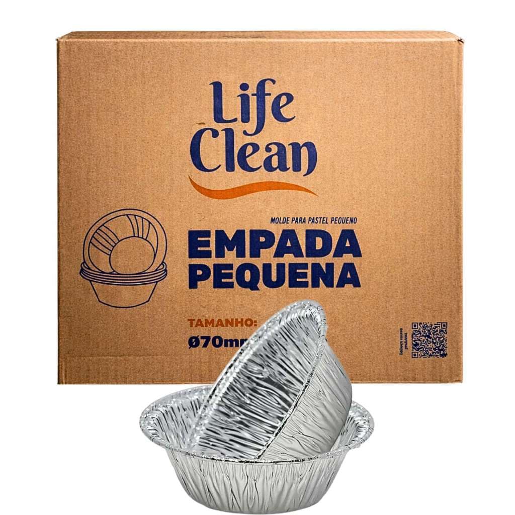 Forma Para Empada Tamanho 50Ml Com 8 Pacotes 800 Unidades