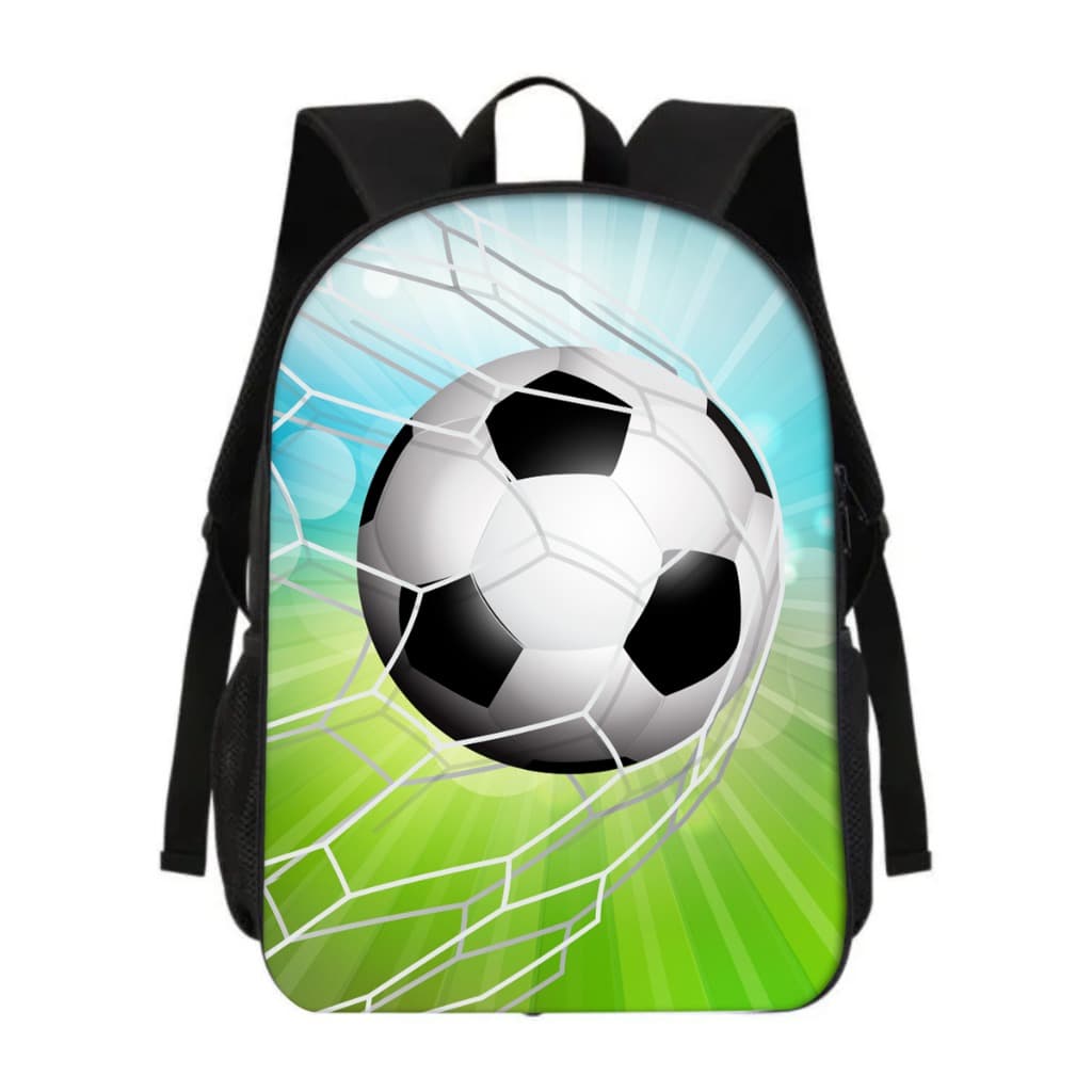Mochila Estojo Lancheira Escolar Bola Futebol