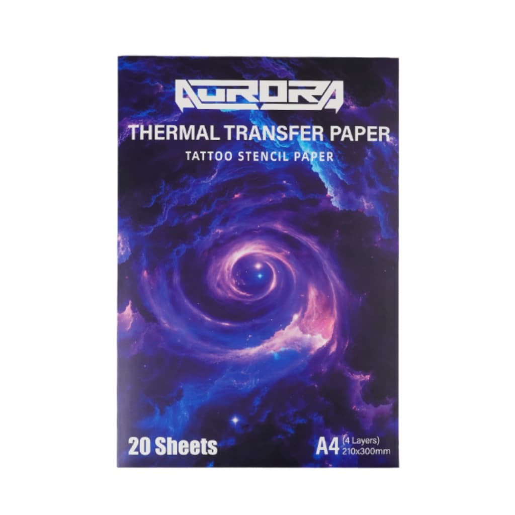 Papel Termográfico Aurora Tattoo Stencil A4 com 20 Folhas