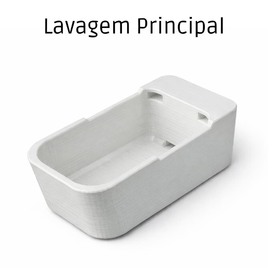 Dispenser Inteligente sabão liquido Compatível Midea HealthGuard e StormWash Lava e Seca