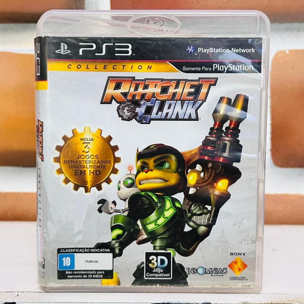 Ratchet E Clank Collection Mídia Física Seminovo PS3