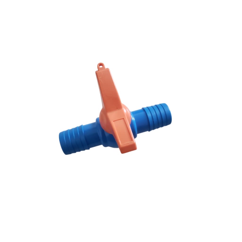 Registro de Esfera Azul 3/4" União Dentada Bianplast | Plástico PVC