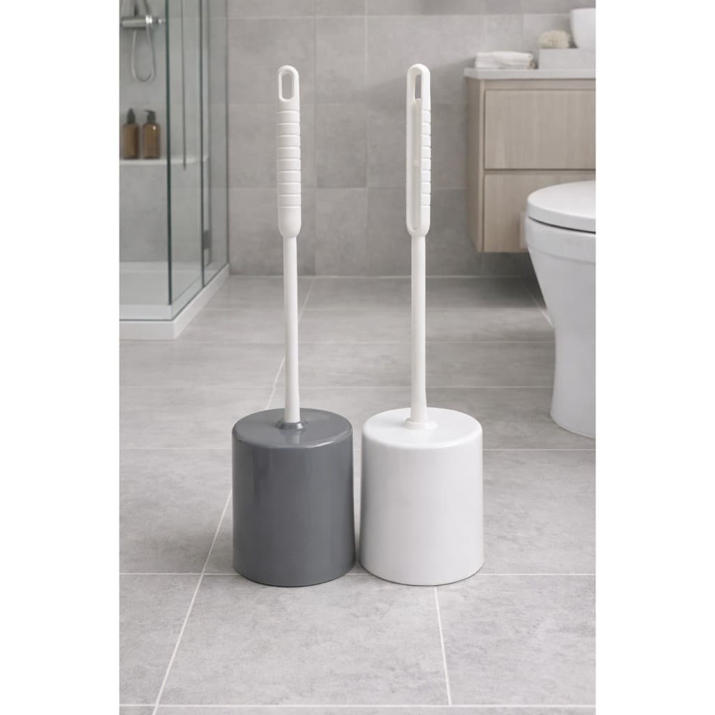 kit 2 Escova Sanitária unidade higiêne e praticidade limpeza banheiro
